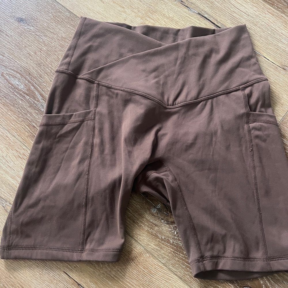 Women's popflex Brown Shorts